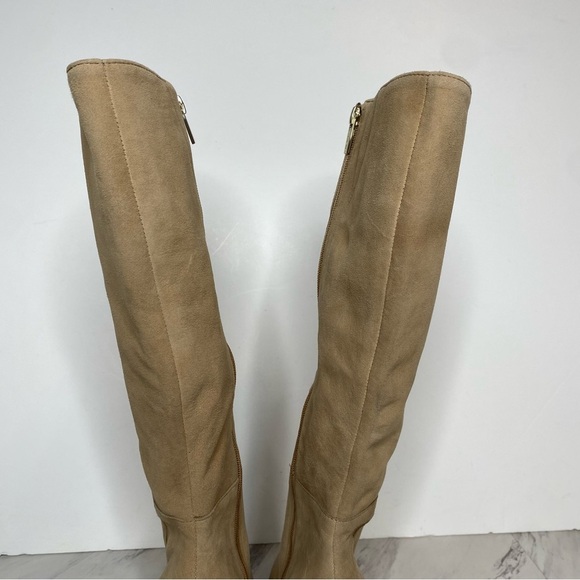 New! Vince Camuto Tressara Tan Suede Tall Boot 9M - Picture 5 of 16